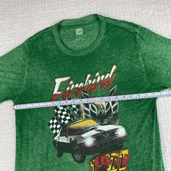 1977 Pontiac Firebird Green Printed GM T-Shirt Men’s Size L - Picture 8 of 16